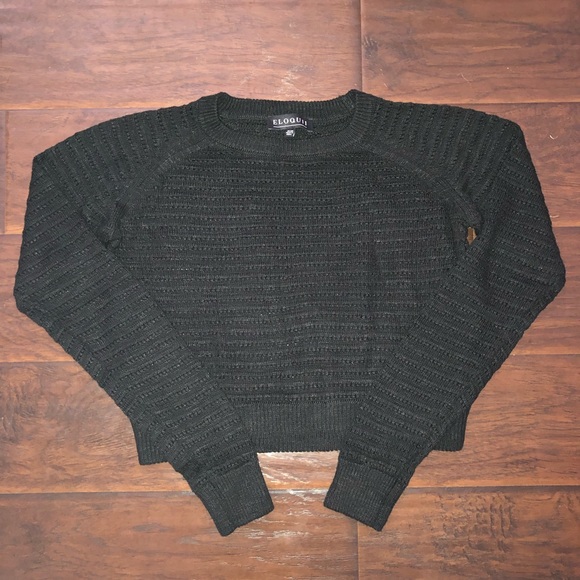 Eloquii Plus Size Cropped Sweater Size 18/20 - Picture 2 of 4